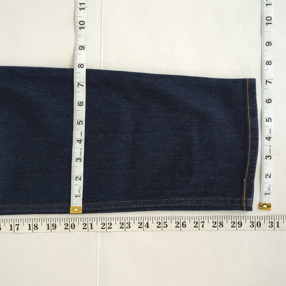 NWOT Old Navy High-Rise Wow Straight Denim Mom Jeans 14 Dark Wash Blue Pockets - Picture 13 of 13